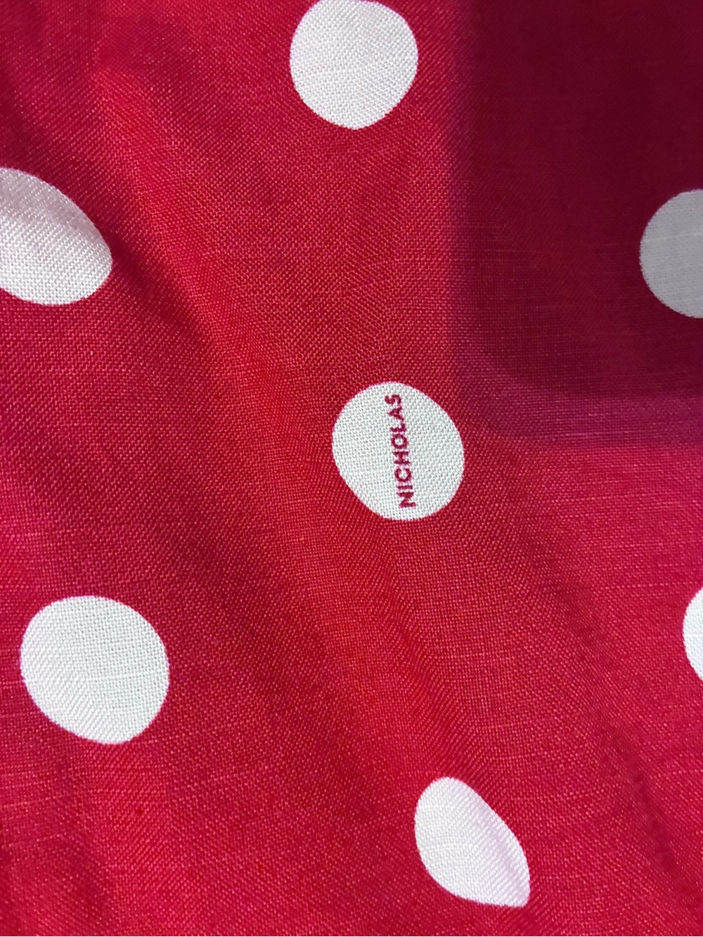 NWT NICHOLAS Red & White Polka Dot Halter Seraphina Maxi Dress 6 - Picture 3 of 8